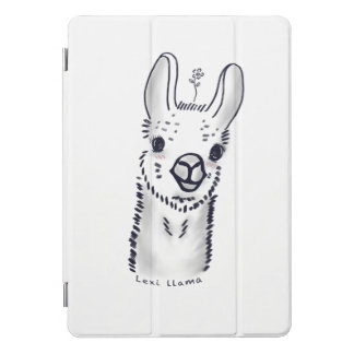 Lexi llama cute iPad pro cover