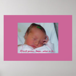 Lexi ruminating on World Peace! Poster