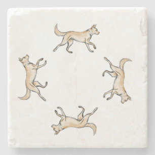 Lexi Trot Stone Coaster