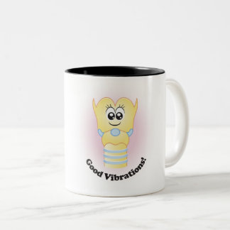 Lexie Larynx "Good Vibrations!" Coffee Mug