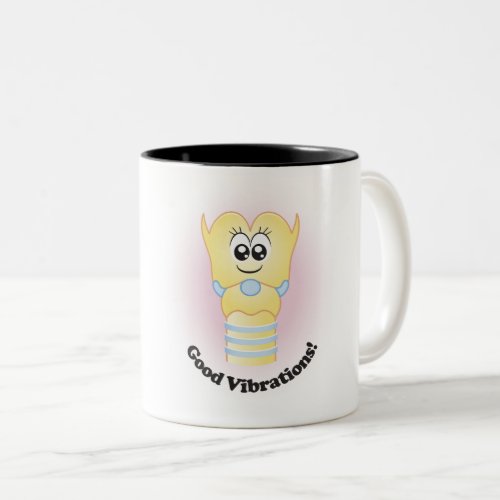 Lexie Larynx Good Vibrations Coffee Mug