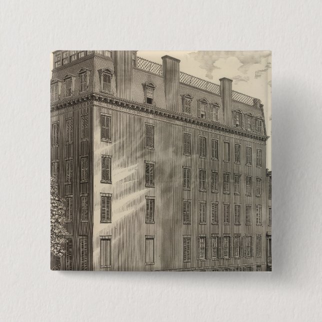Lexington Avenue Turkish and Roman Baths Pinback Button (Front)