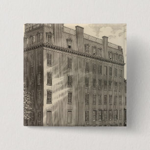 Lexington Avenue Turkish and Roman Baths Pinback Button