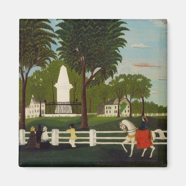 Lexington Battle Monument, c.1830 Magnet (Front)