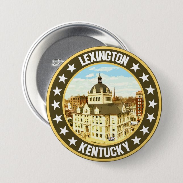 Lexington                                          button (Front & Back)