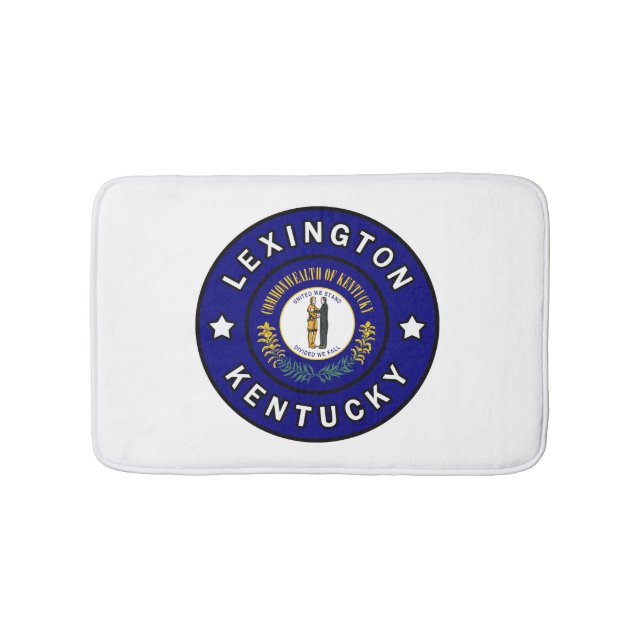 Lexington Kentucky Bath Mat (Front)