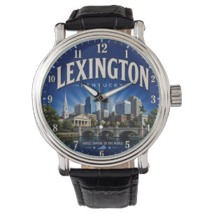 Lexington Kentucky Bluegrass State City Decor Watch