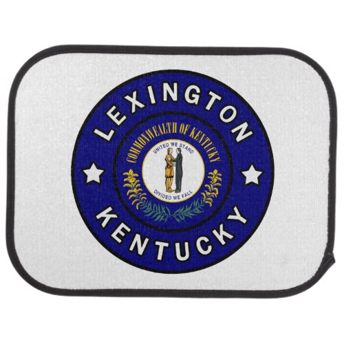 Lexington Kentucky Car Floor Mat