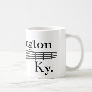 Lexington Kentucky Horse and Fence Coffee Mug