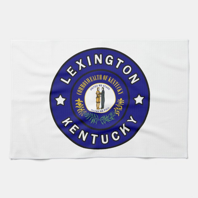 Lexington Kentucky Kitchen Towel (Horizontal)