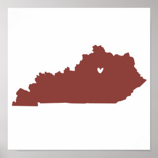 Lexington, Kentucky Love Poster