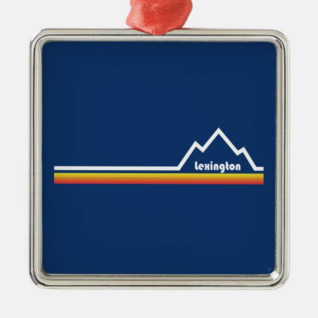 Lexington, Kentucky Metal Ornament (Front)