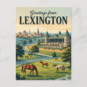 Lexington Kentucky Postcard