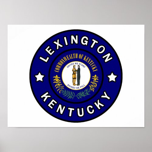 Lexington Kentucky Poster