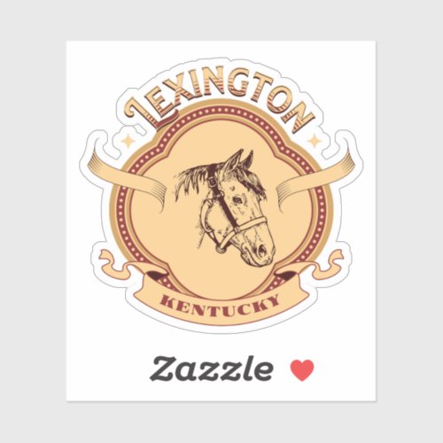 Lexington Kentucky Sticker