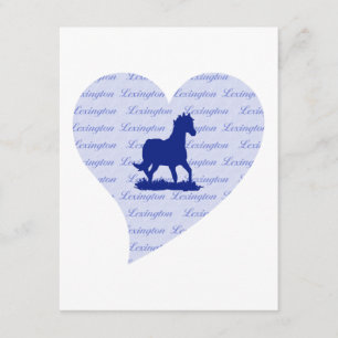 Lexington KY Horse Kentucky Blue Kentucky Blue Invitation