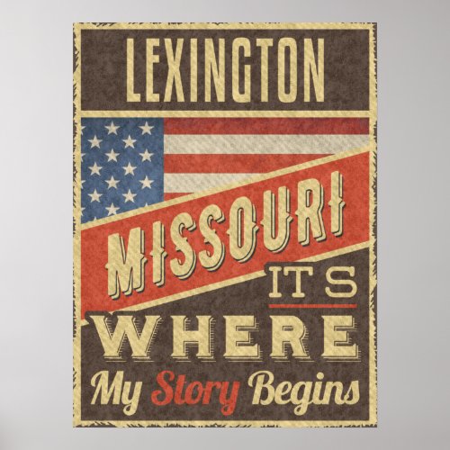 Lexington Missouri Poster