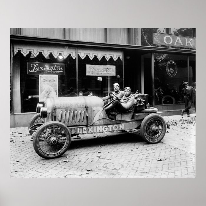 Lexington, Pikes Peak Car 1921 Posters