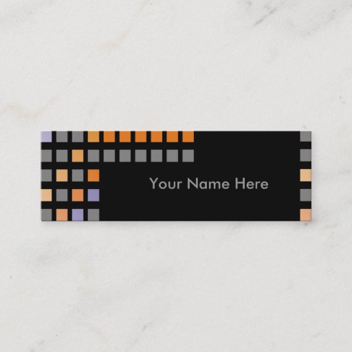 Customizable Lexis Business Cards-Skinny