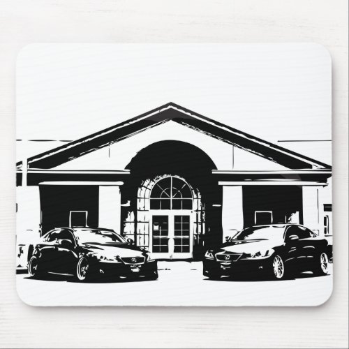 Lexus ISF IS350 Mouse Pad