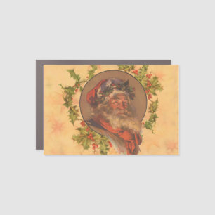 Leyendecker Father Christmas Antique Victorian Car Magnet