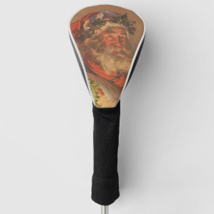 Leyendecker Father Christmas Antique Victorian Golf Head Cover