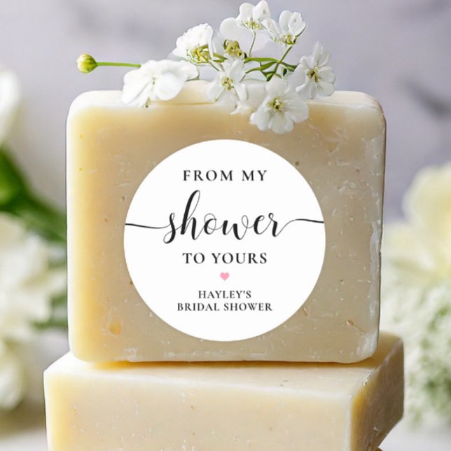 Leyton From My Shower To Yours Soap Classic Round Sticker (Creator Uploaded)