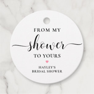 Leyton From My Shower To Yours Soap Favor Tags