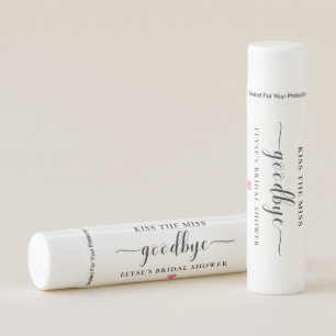 Leyton Minimal Kiss The Miss Goodbye Lip Balm