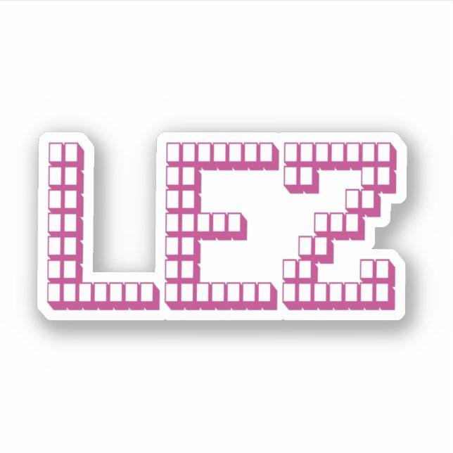 LEZ STICKER (Front)
