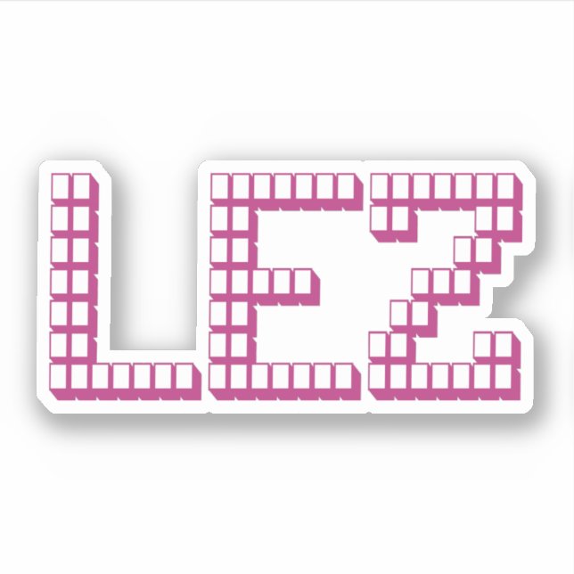 LEZ STICKER (Front)
