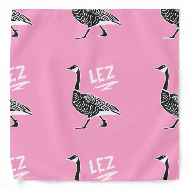 Lez The Goose Bandana (Front)