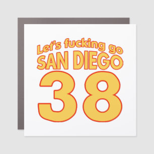LFG San Diego Car Magnet