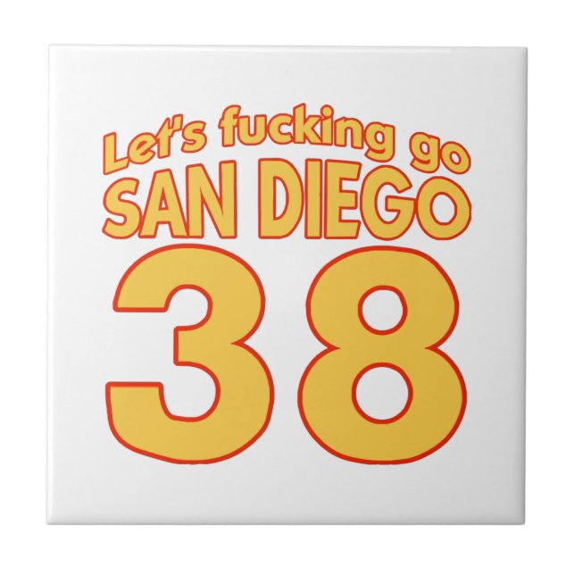 LFG San Diego Ceramic Tile (Front)