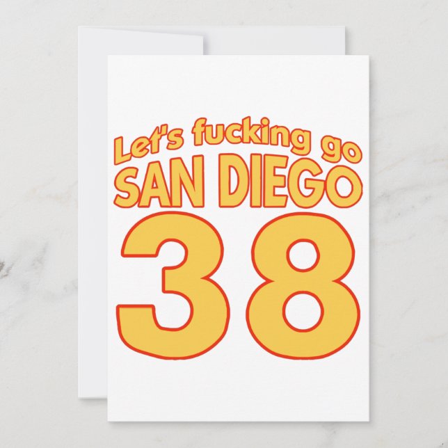 LFG San Diego  Invitation (Front)