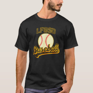 LFGSD Vintage Women s Men s Retro 80s Baseball Tee