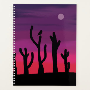 Lg Planner Saguaro Sunset