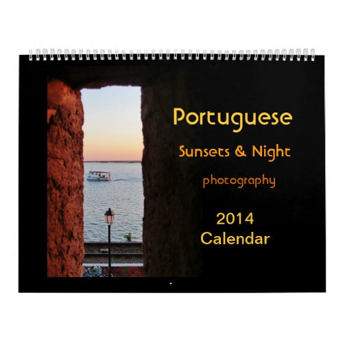 LG Portuguese Sunsets calendar 2014