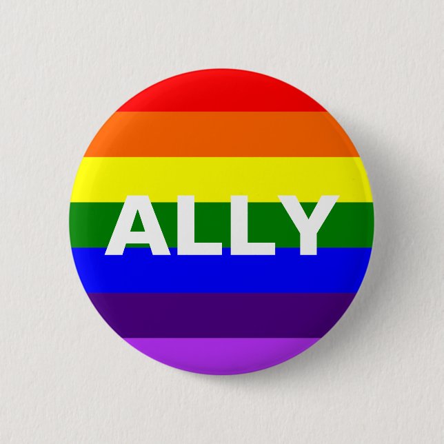 LGBT Ally Button (Front)