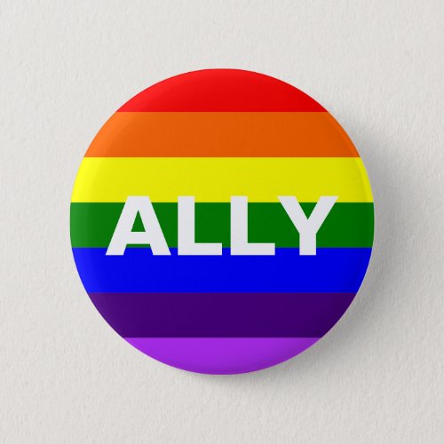 LGBT Ally Button