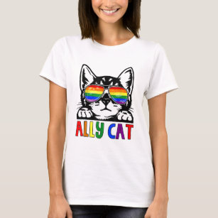 LGBT Tiger Rainbow Glasses Gay Pride' Ultra Cotton T-Shirt