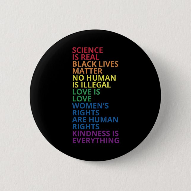 Lgbt Ally Shirt  Button (Front)