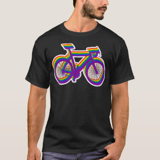 LGBT bicycle cycling cycling gay speed bike T-Shirt