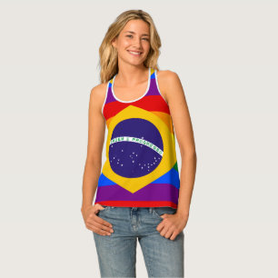 LGBT Brazil Tank Top