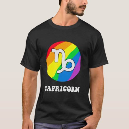 Lgbt Capricorn T_Shirt