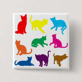 LGBT Cats Pinback Button