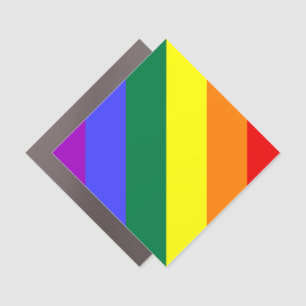 LGBT Colors Car Magnet