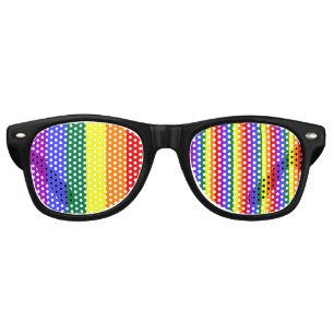 LGBT Colors Retro Sunglasses