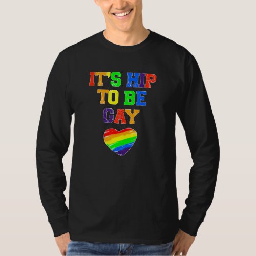 Lgbt Community Rainbow Gay Pride Supporting Equali T_Shirt