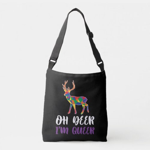 LGBT Deer Crossbody Bag